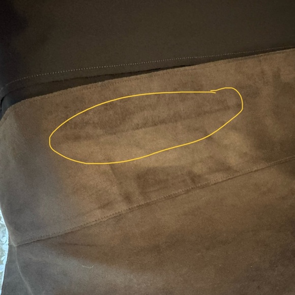 T Tahari Brown Faux Suede Jacket (new) - Picture 9 of 9